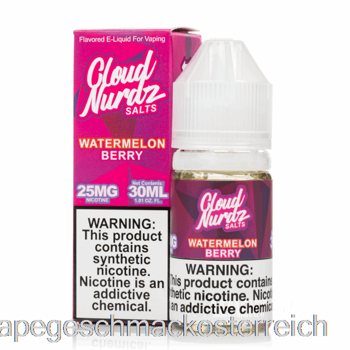 Wassermelonenbeere – Cloud-Nurdz-Salze – 30 Ml, 25 Mg Vape-Geschmack